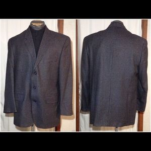 Men's Sz 44R Calvin America Lambswool Suit Jacket